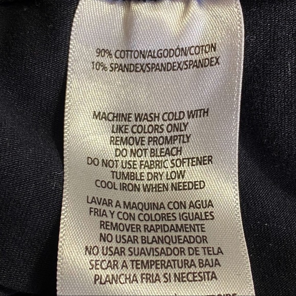 TOMMY HILFIGER name side graphic color bands waist pocket cotton workout pant L - Picture 7 of 7